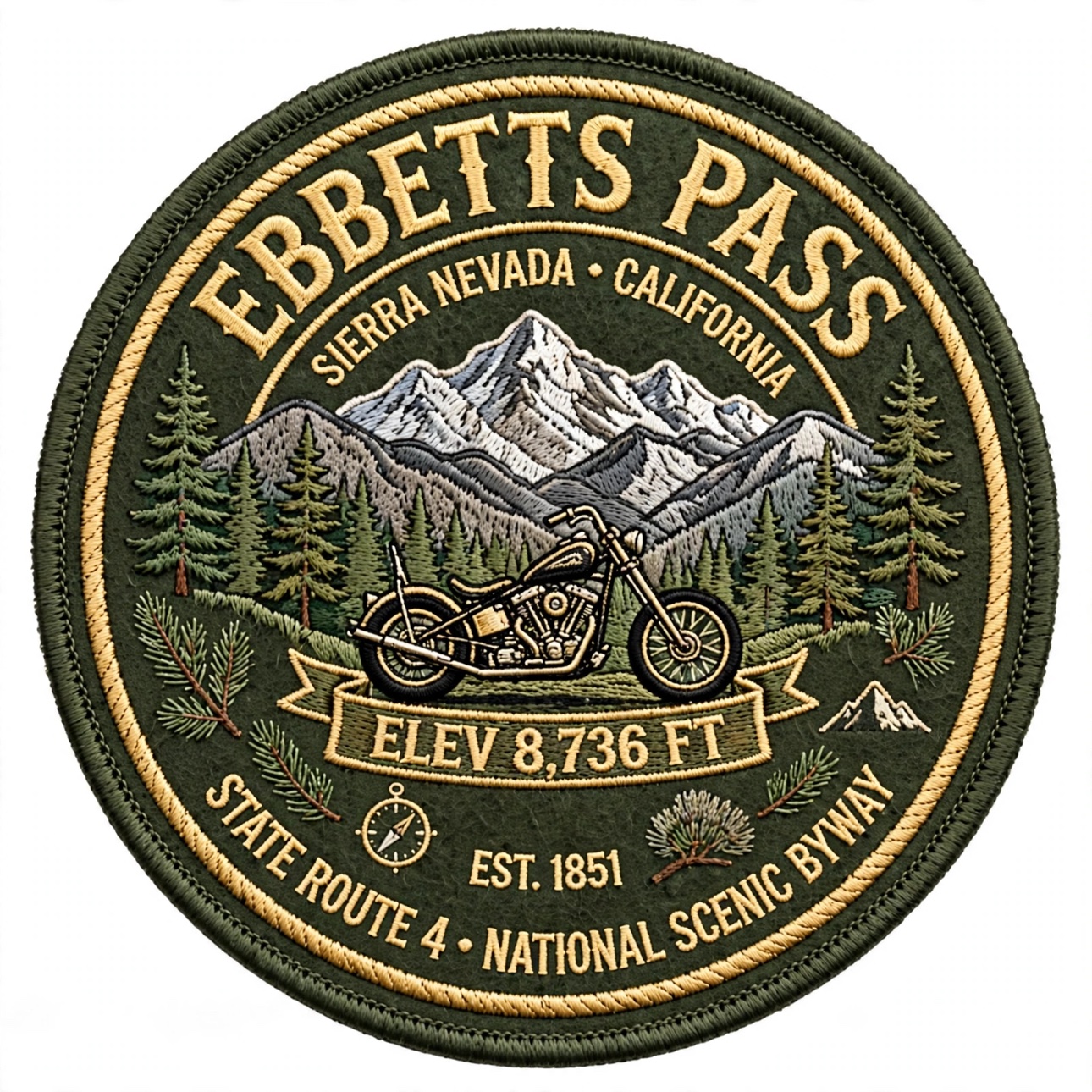 Ebbetts Pass patch